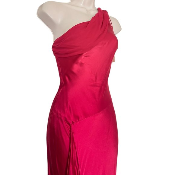 Vintage Warner Brothers Costume Department Satin Dina Bar-el Gown 30's Bias Cut - Picture 4 of 15